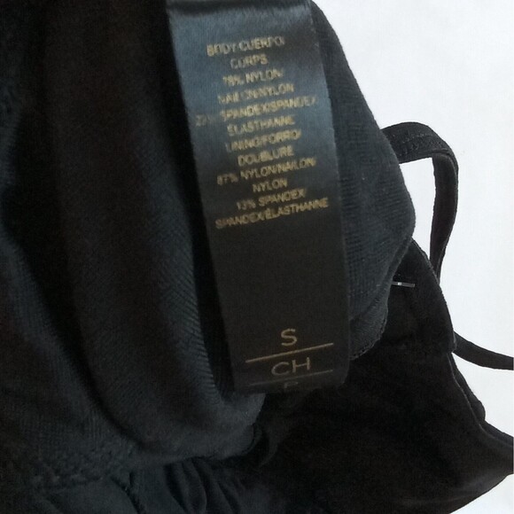 ❤️SALE! PRICE FINAL!❤️ New Gaiam Black Bodysuit Size S - Picture 12 of 14